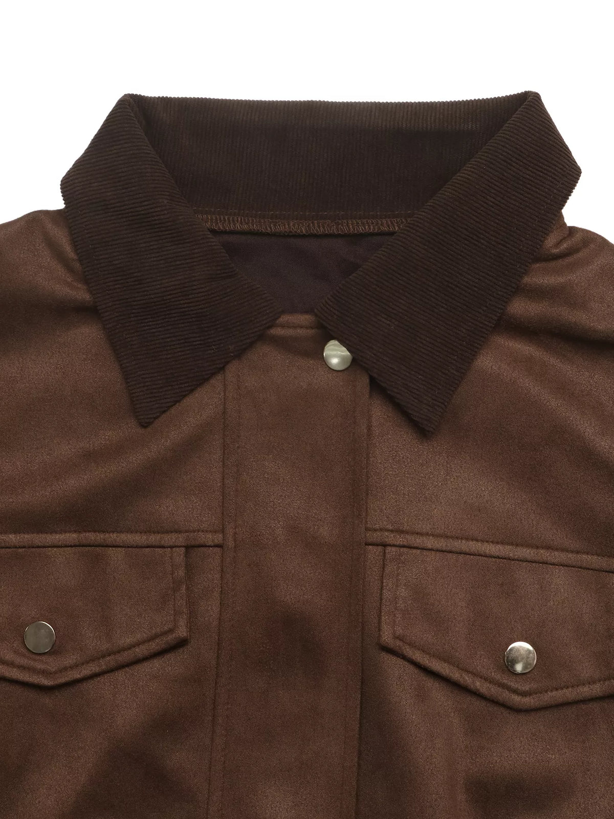 Corduroy Collar Zip-Up Jacket | STAHlin RADIANCE