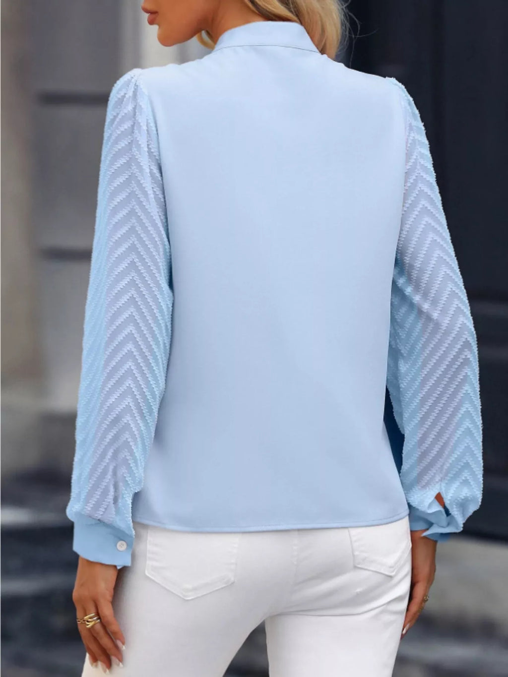 The Notched Sleeve Blouse | STAHlin RADIANCE