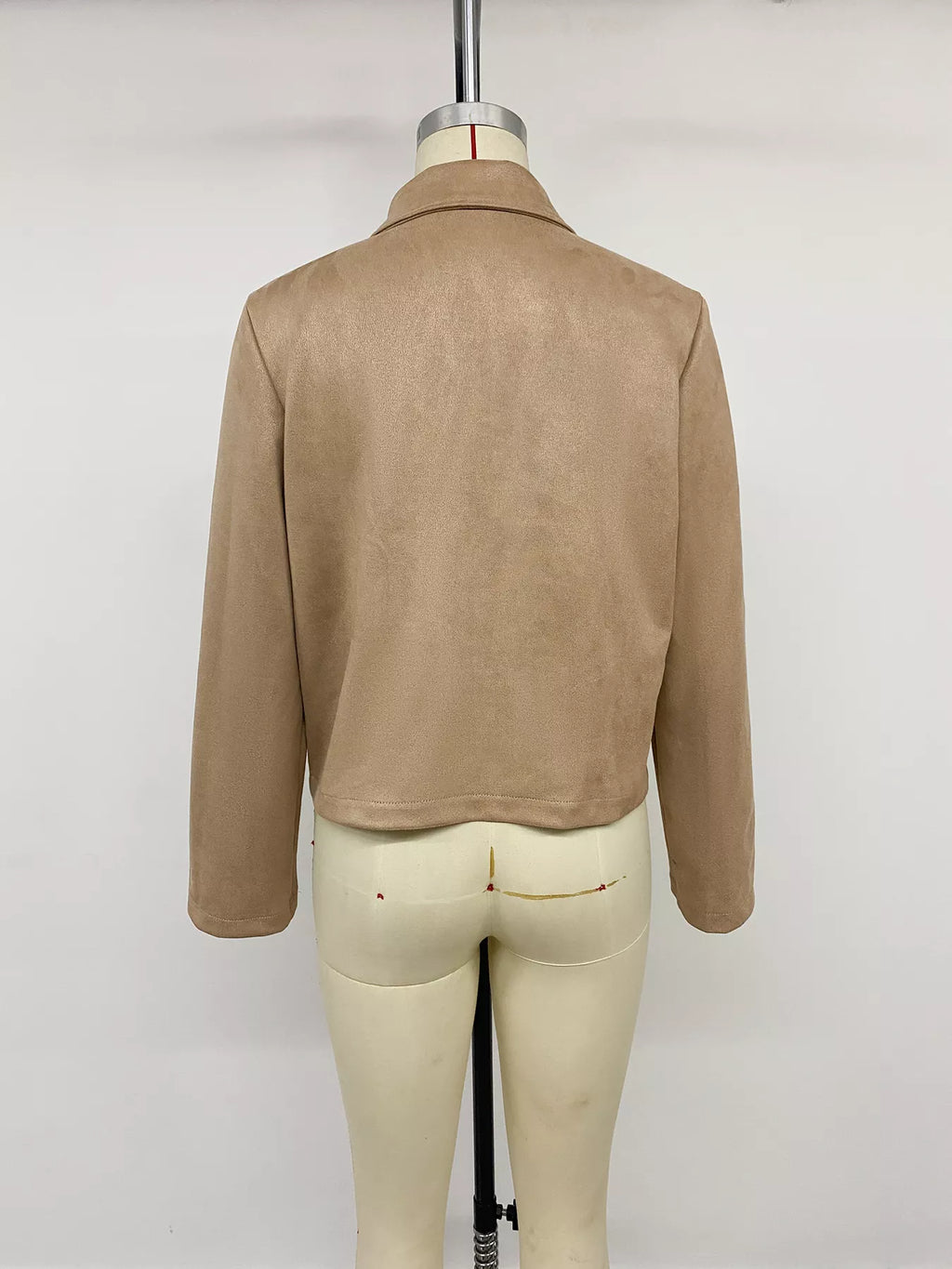 Collared Neck Button Up Jacket | STAHlin RADIANCE