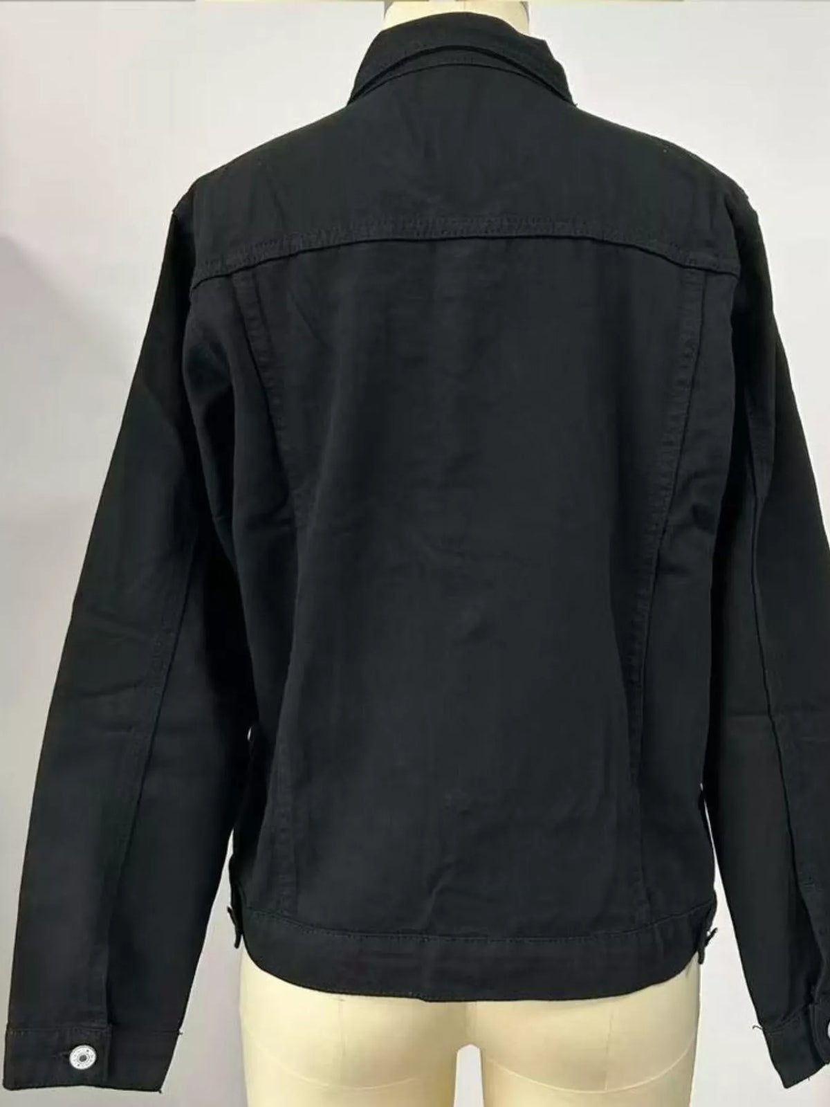 Slim-Fit Button Up Denim Jacket | STAHlin RADIANCE