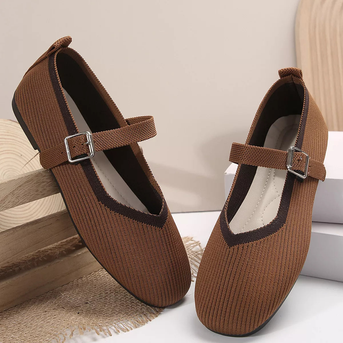 Round Toe Mesh Slip-Ons | STAHlin RADIANCE