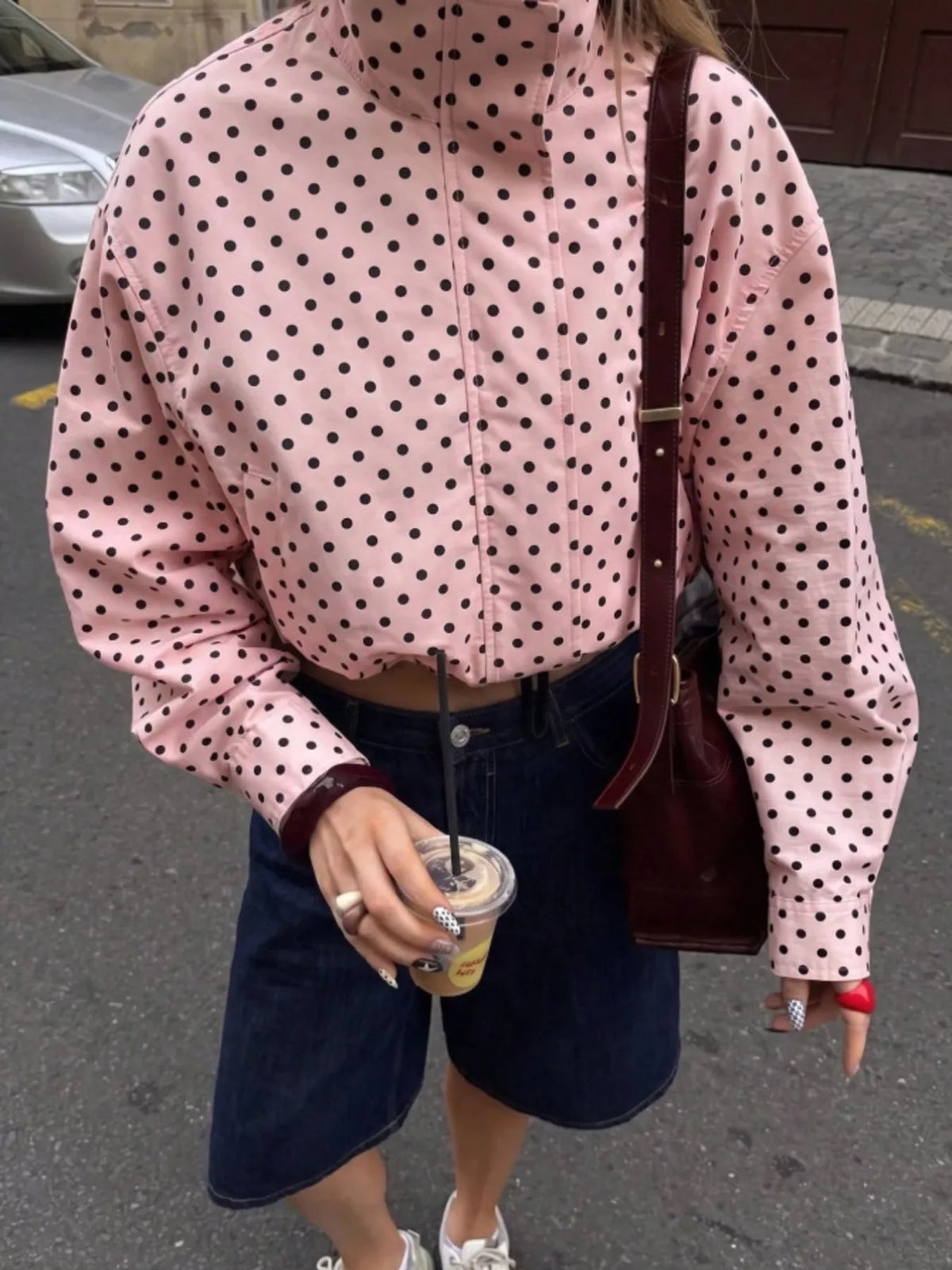 The Dotted Zip Jacket | STAHlin RADIANCE