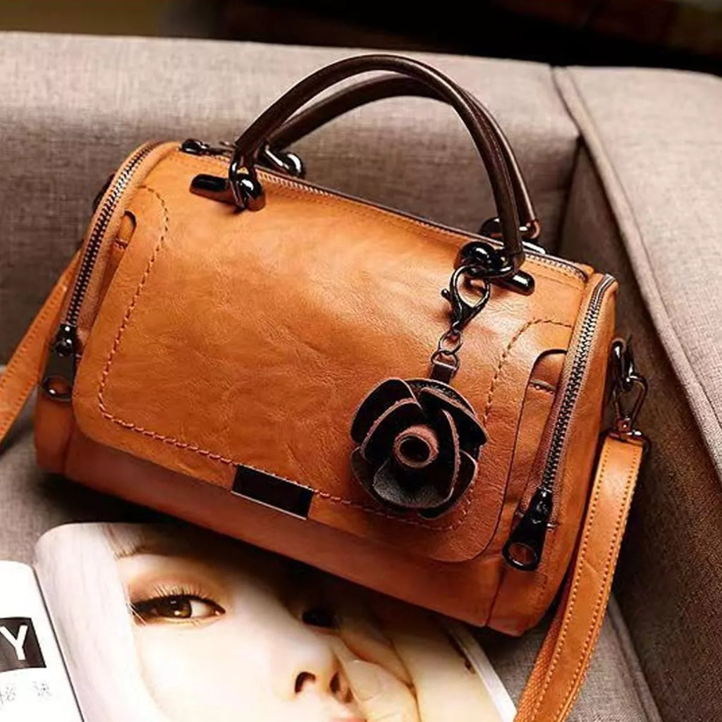 PU Leather Flap Crossbody Bag | STAHlin RADIANCE