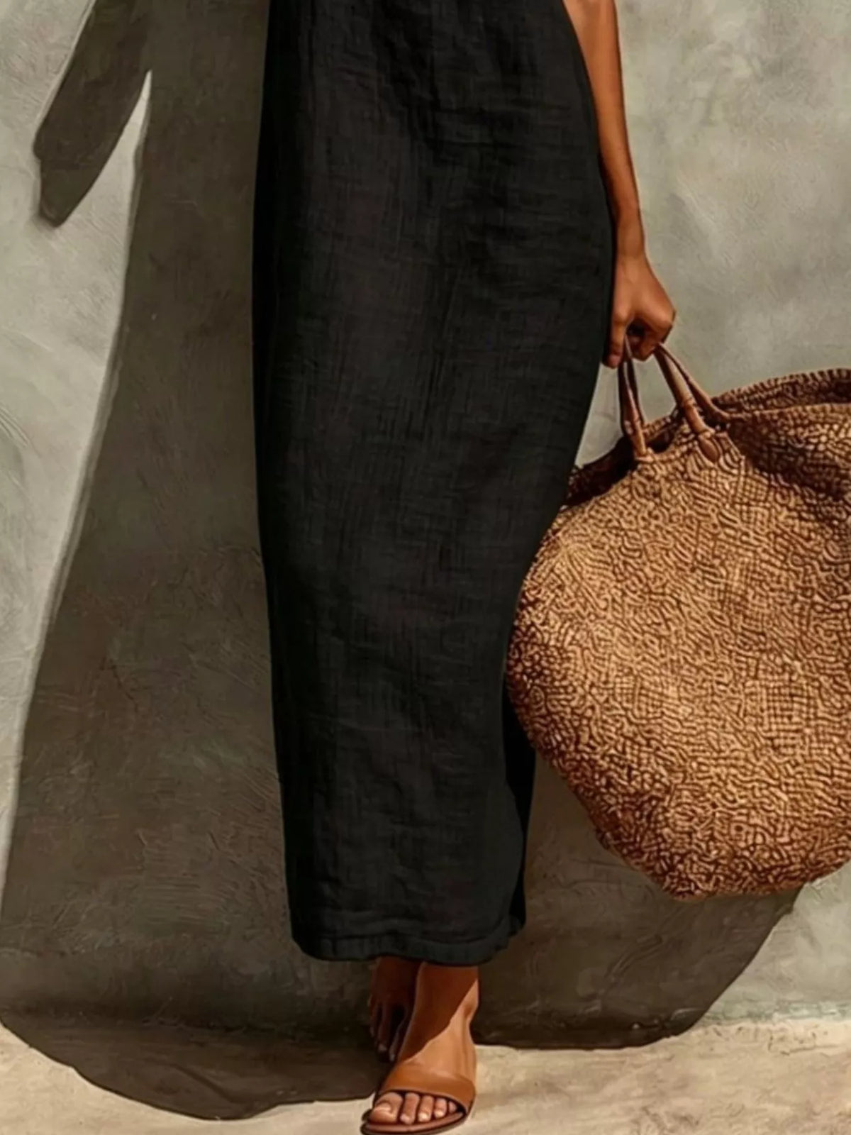 The Sloane Linen Maxi Dress | STAHlin RADIANCE