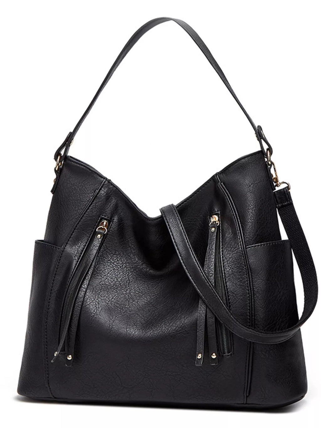 Leather Casual Shoulder Bag | STAHlin RADIANCE
