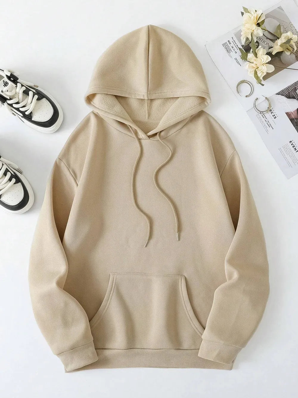 FAITH OVER FEAR Dropped Shoulder Hoodie | STAHlin RADIANCE