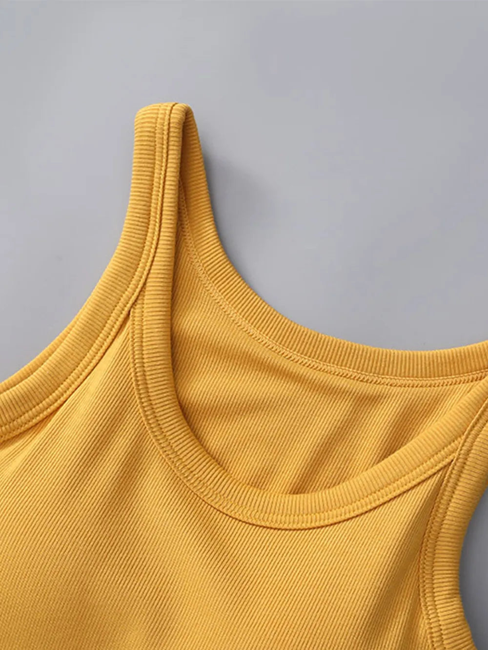 Round Neck Tank with Bra | STAHlin RADIANCE