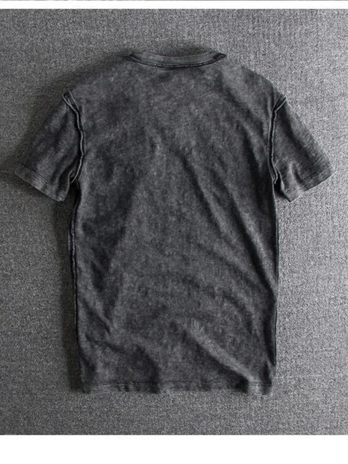 Men's Letter Round Neck Short Sleeve T-Shirt | STAHlin RADIANCE