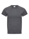 Men's Ribbed Knit Short-Sleeve T-Shirt | STAHlin RADIANCE
