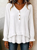 The Ruffled Button Blouse | STAHlin RADIANCE