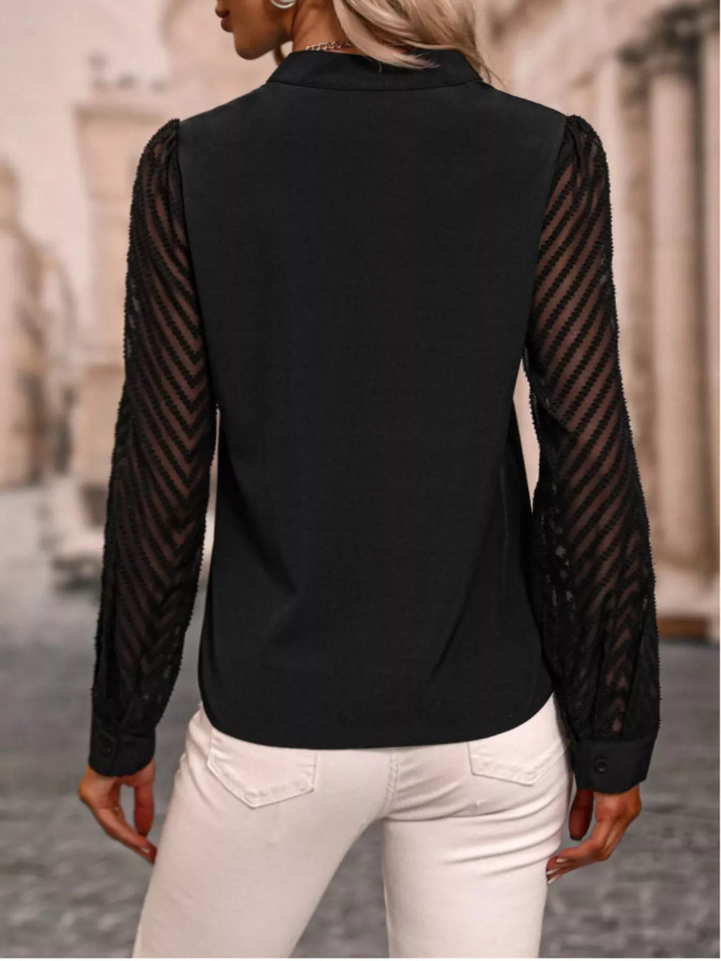 The Notched Sleeve Blouse | STAHlin RADIANCE