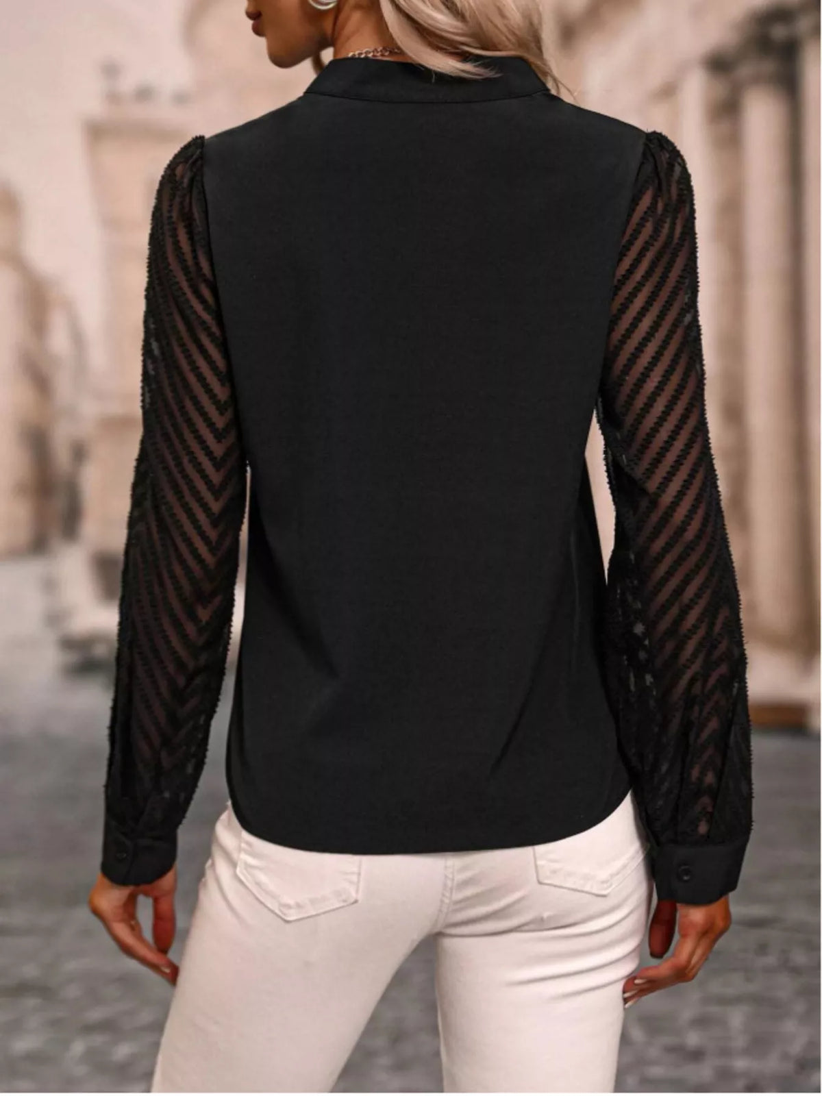 The Notched Sleeve Blouse | STAHlin RADIANCE
