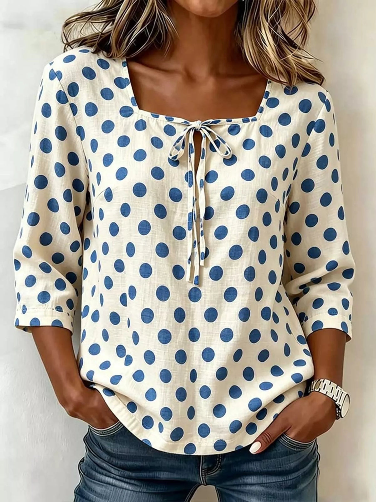 The Darcy Square Neck Blouse | STAHlin RADIANCE