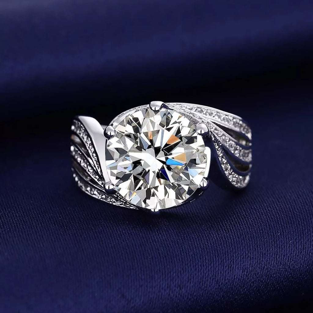 3 Carat Moissanite 925 Sterling Silver Ring | STAHlin RADIANCE