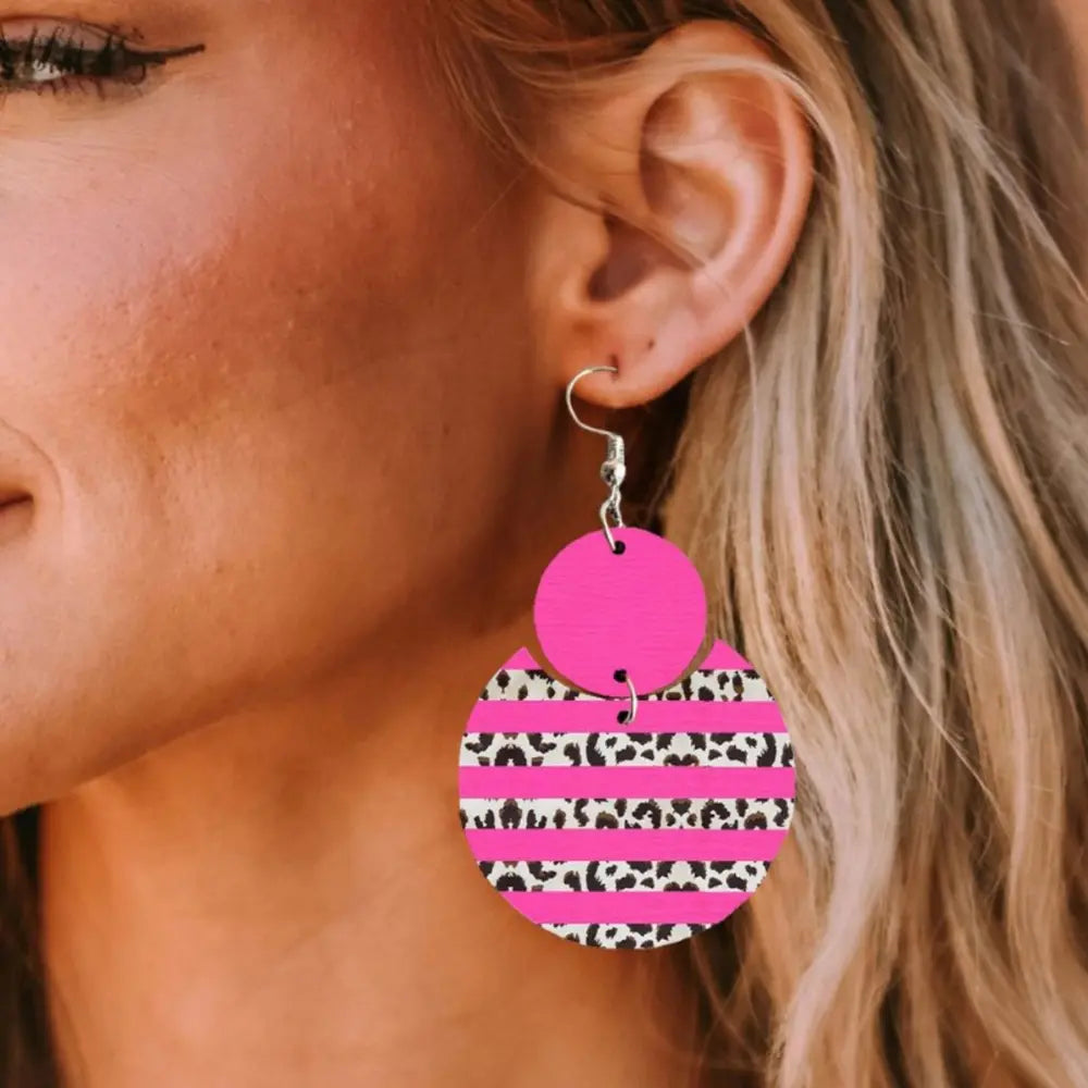 Xylem Leopard Dangle Earrings | STAHlin RADIANCE