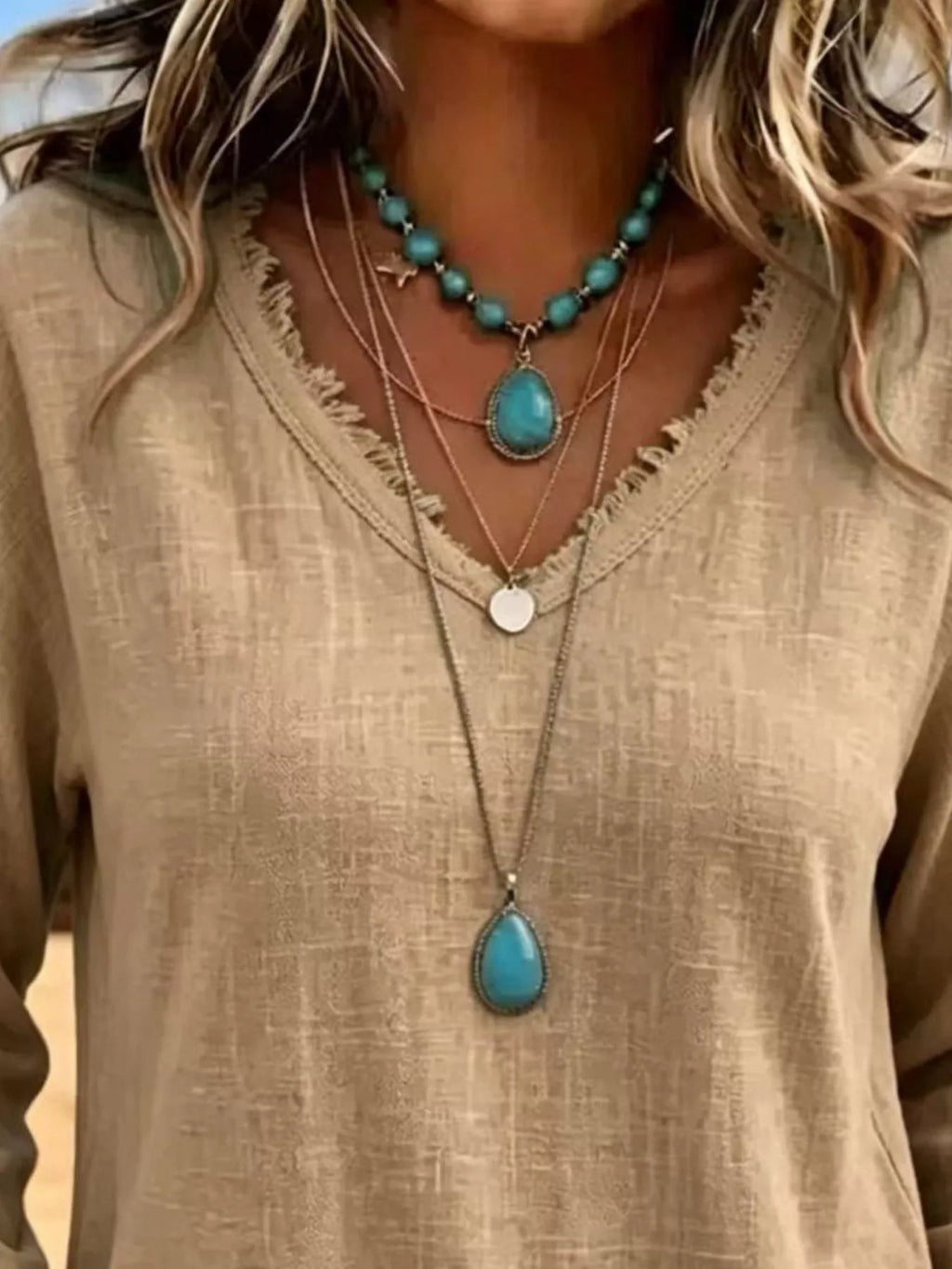 The Marlowe Frayed Tee | STAHlin RADIANCE