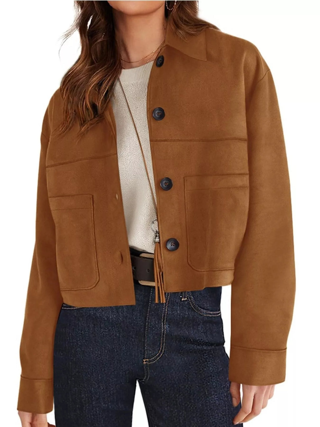 The Sutton Cropped Jacket | STAHlin RADIANCE