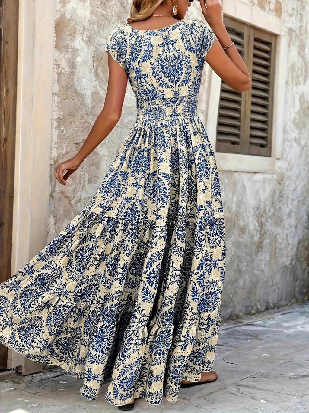 The Flora Cap Sleeve Maxi | STAHlin RADIANCE