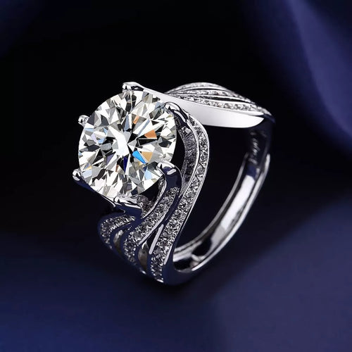 3 Carat Moissanite 925 Sterling Silver Ring | STAHlin RADIANCE
