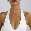 Multi-Layered Rhinestone Choker Necklace | STAHlin RADIANCE