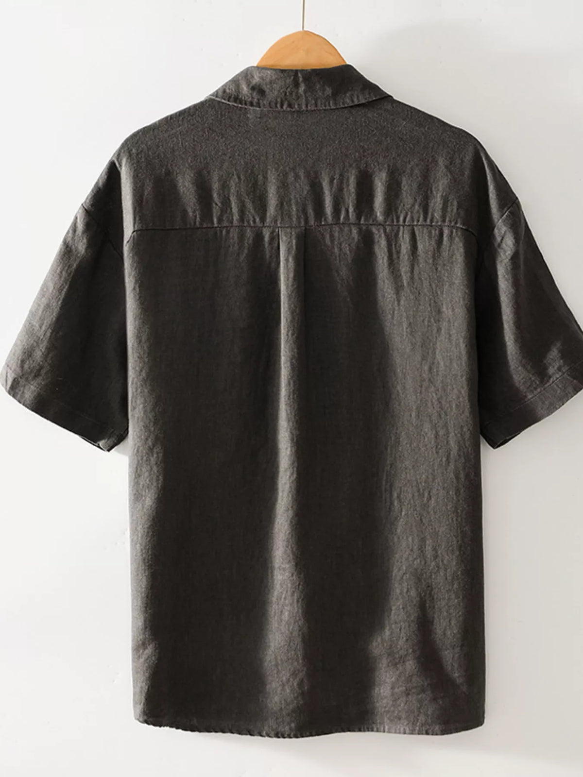 Men's Plus Size Casual Button Down Short Sleeve Shirt | STAHlin RADIANCE