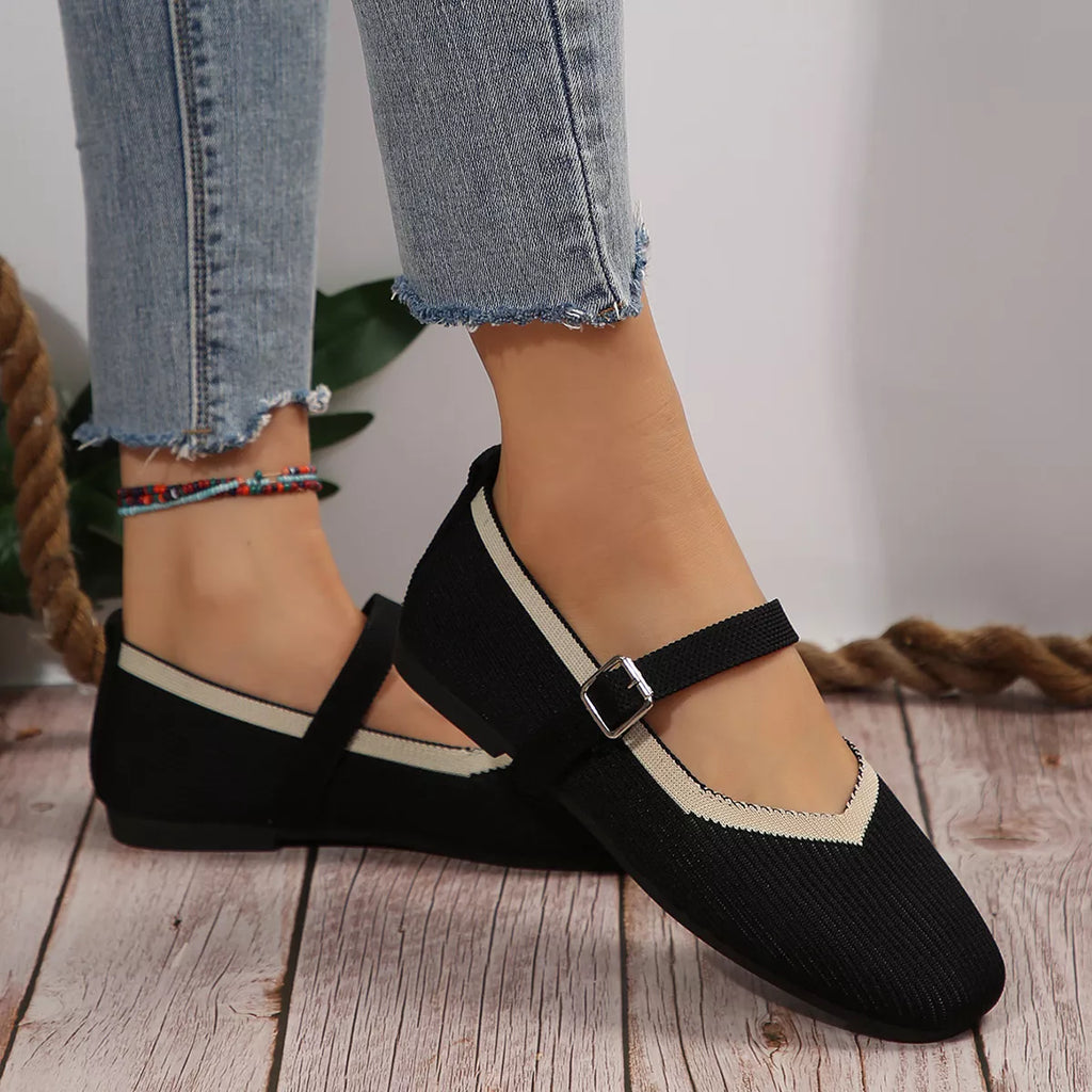 Round Toe Mesh Slip-Ons | STAHlin RADIANCE