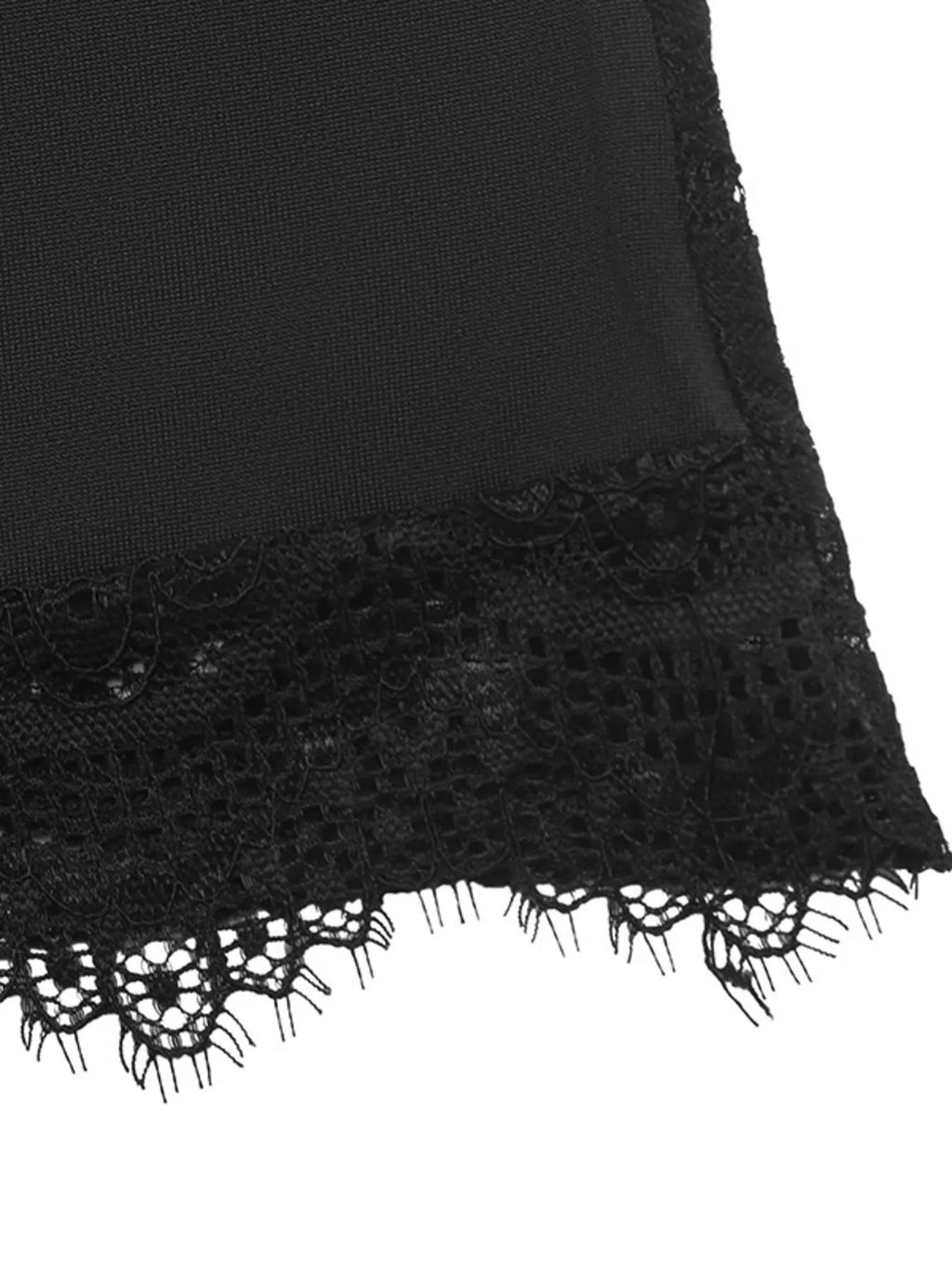 Lace Sleeve Square Neck Top | STAHlin RADIANCE