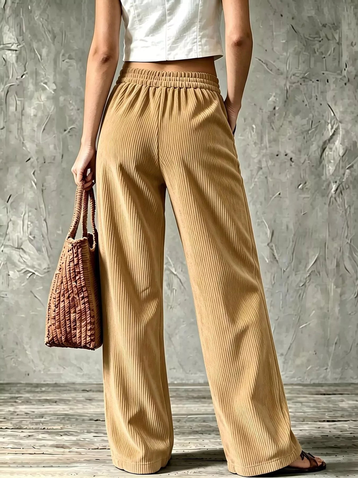 The Sloane Corduroy Wide-Legs | STAHlin RADIANCE