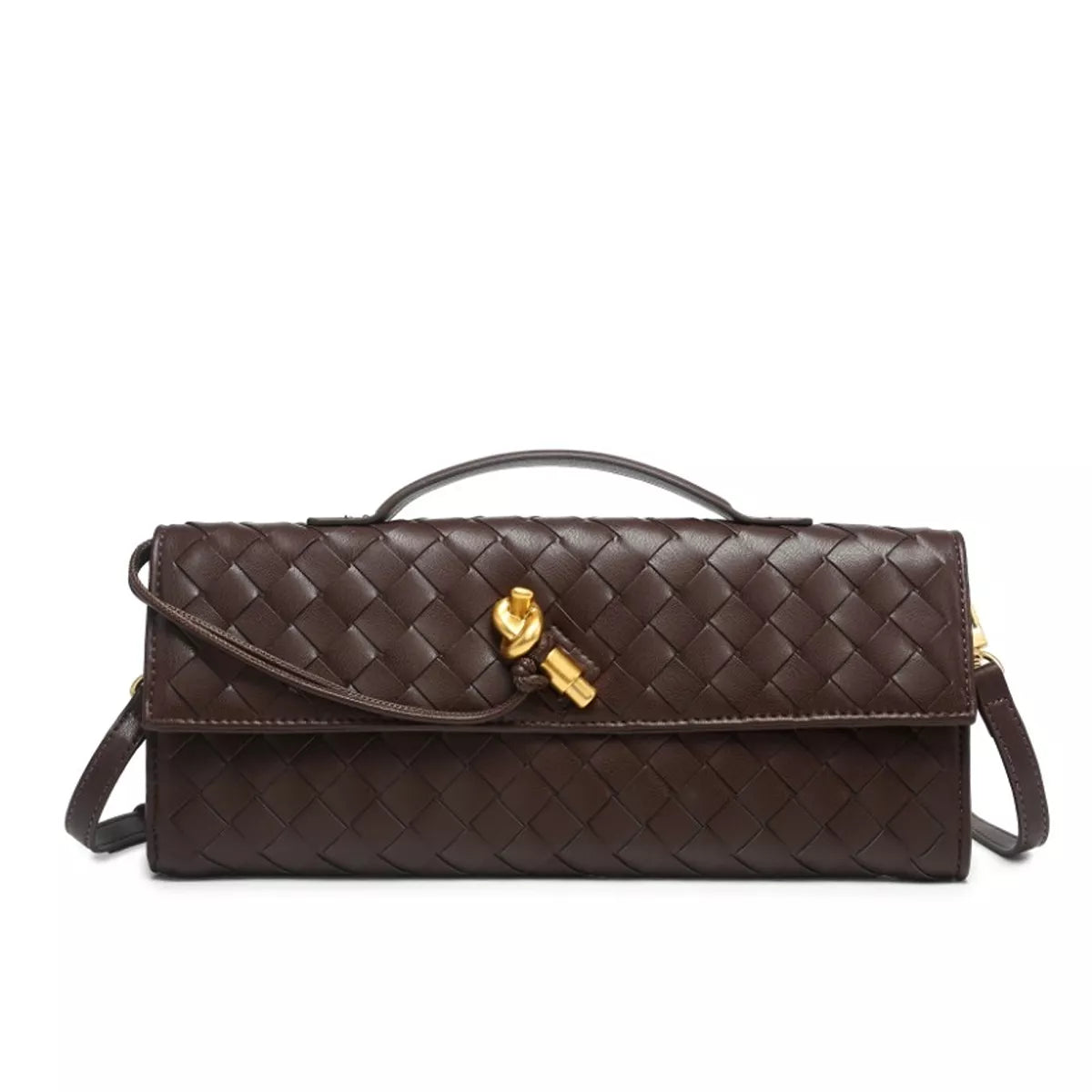 Woven Leather Wristlet | STAHlin RADIANCE
