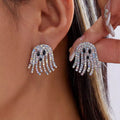 Halloween Rhinestone Ghost Shape Earrings | STAHlin RADIANCE