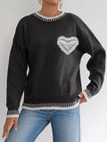 The Amara Lace Heart Sweater | STAHlin RADIANCE