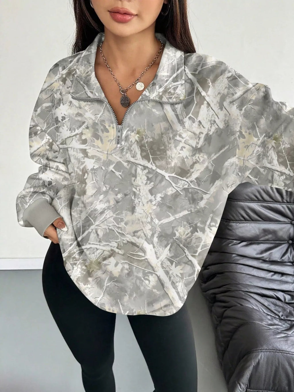 The Wren Printed Quarter-Zip | STAHlin RADIANCE