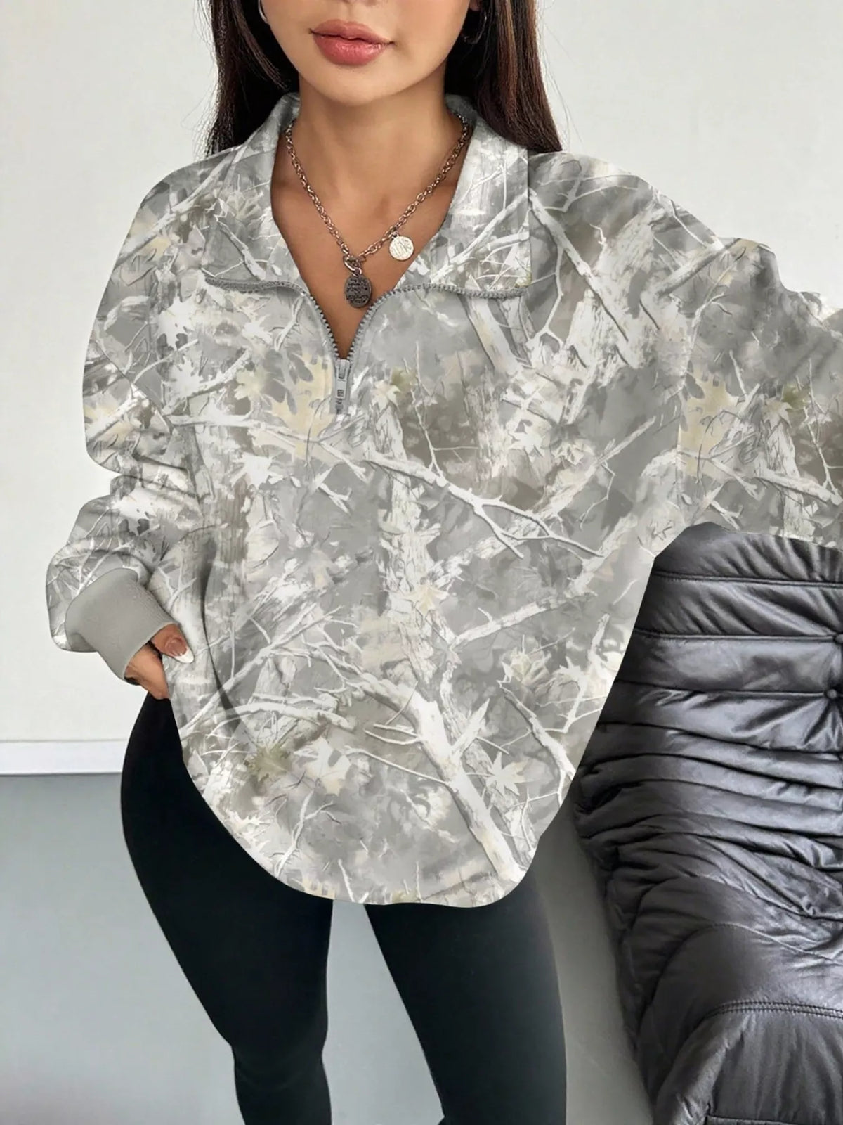 The Wren Printed Quarter-Zip | STAHlin RADIANCE