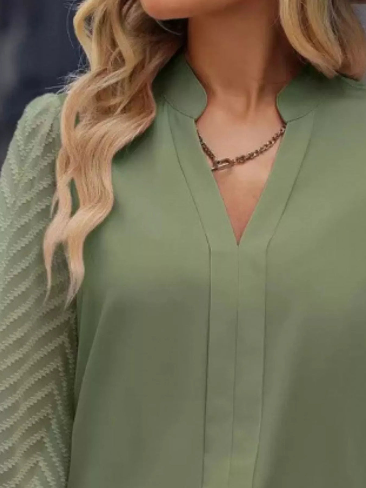 The Notched Sleeve Blouse | STAHlin RADIANCE
