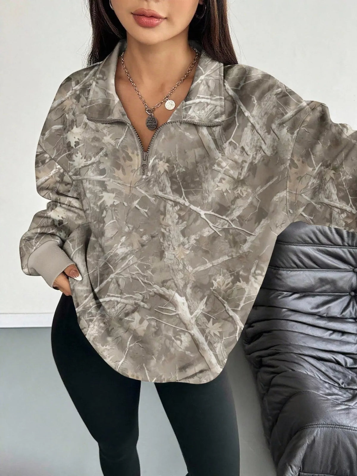 The Wren Printed Quarter-Zip | STAHlin RADIANCE