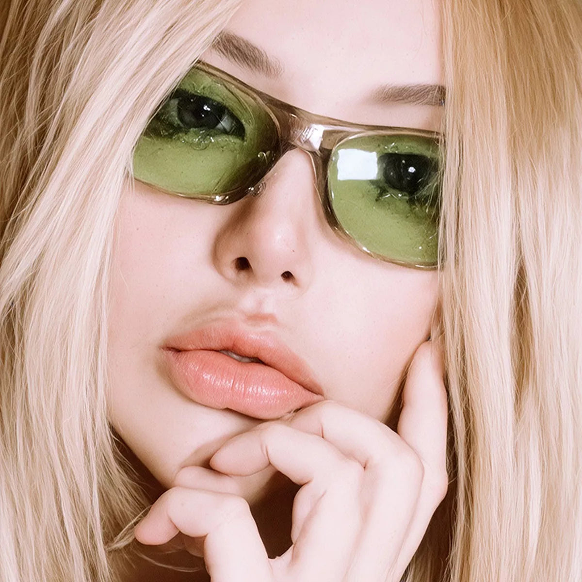 Rectangular Tinted Sunglasses | STAHlin RADIANCE