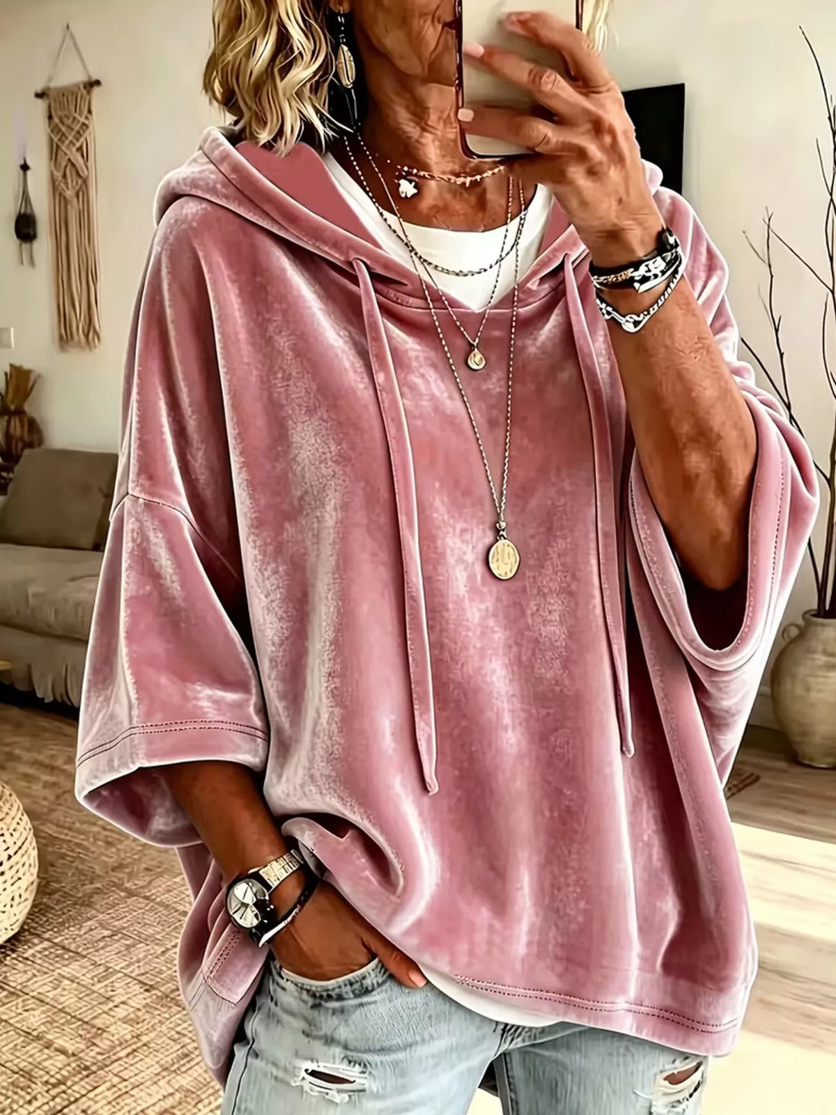 The Harlow Velvet Hoodie | STAHlin RADIANCE