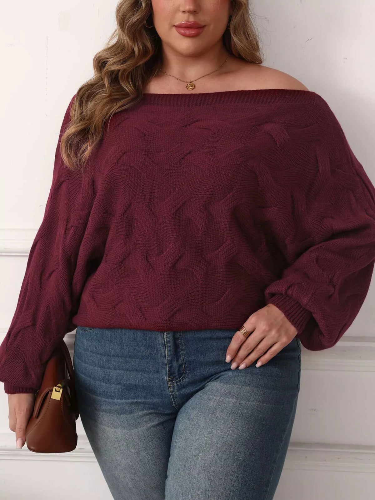 The Ophelia Off-Shoulder Sweater | STAHlin RADIANCE