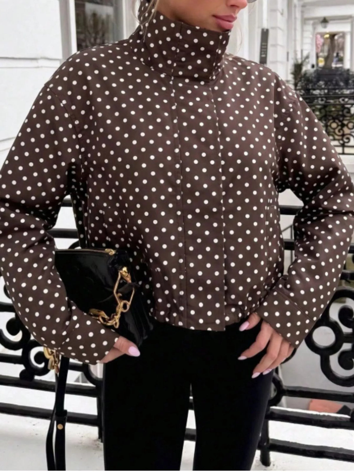 The Dotted Zip Jacket | STAHlin RADIANCE