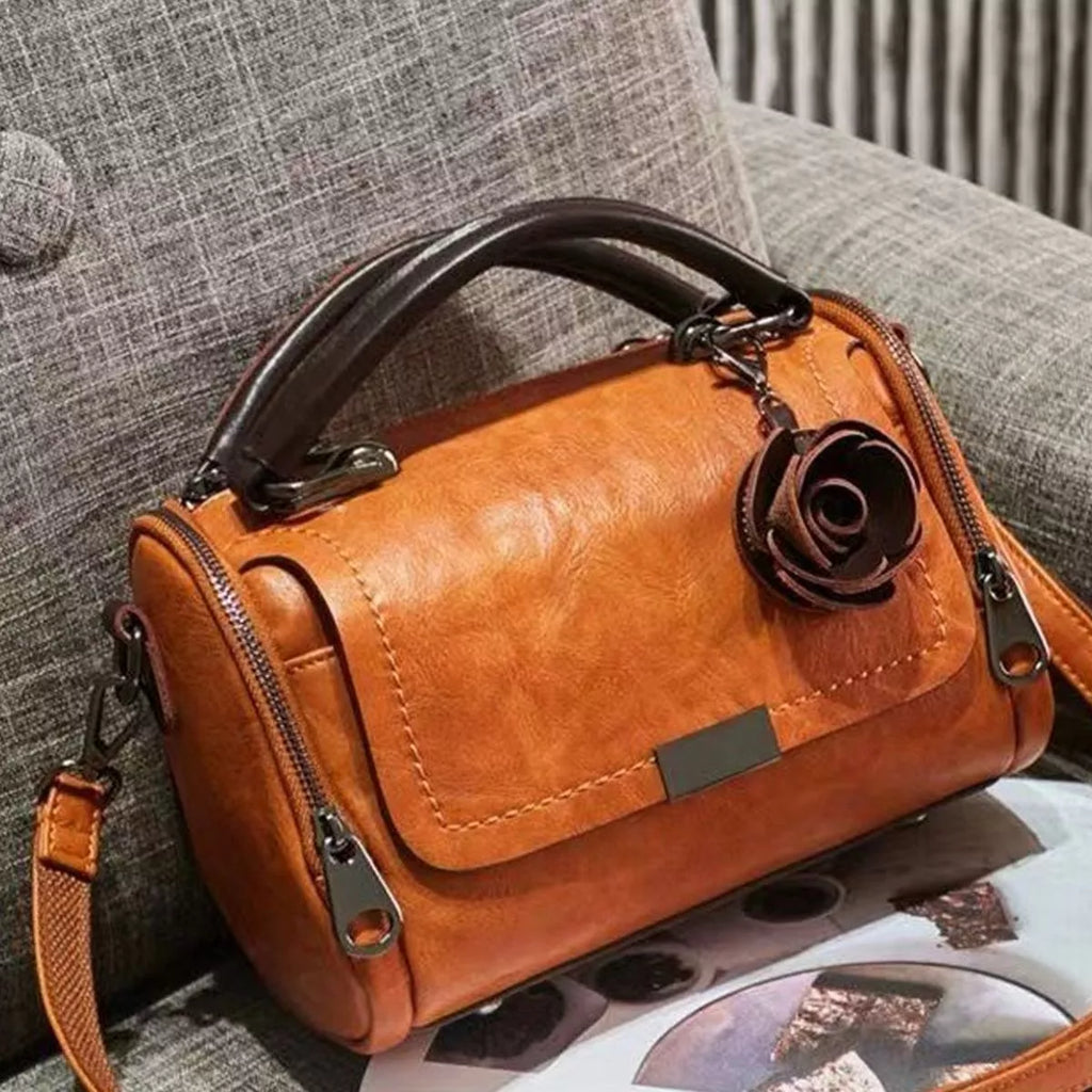 PU Leather Flap Crossbody Bag | STAHlin RADIANCE