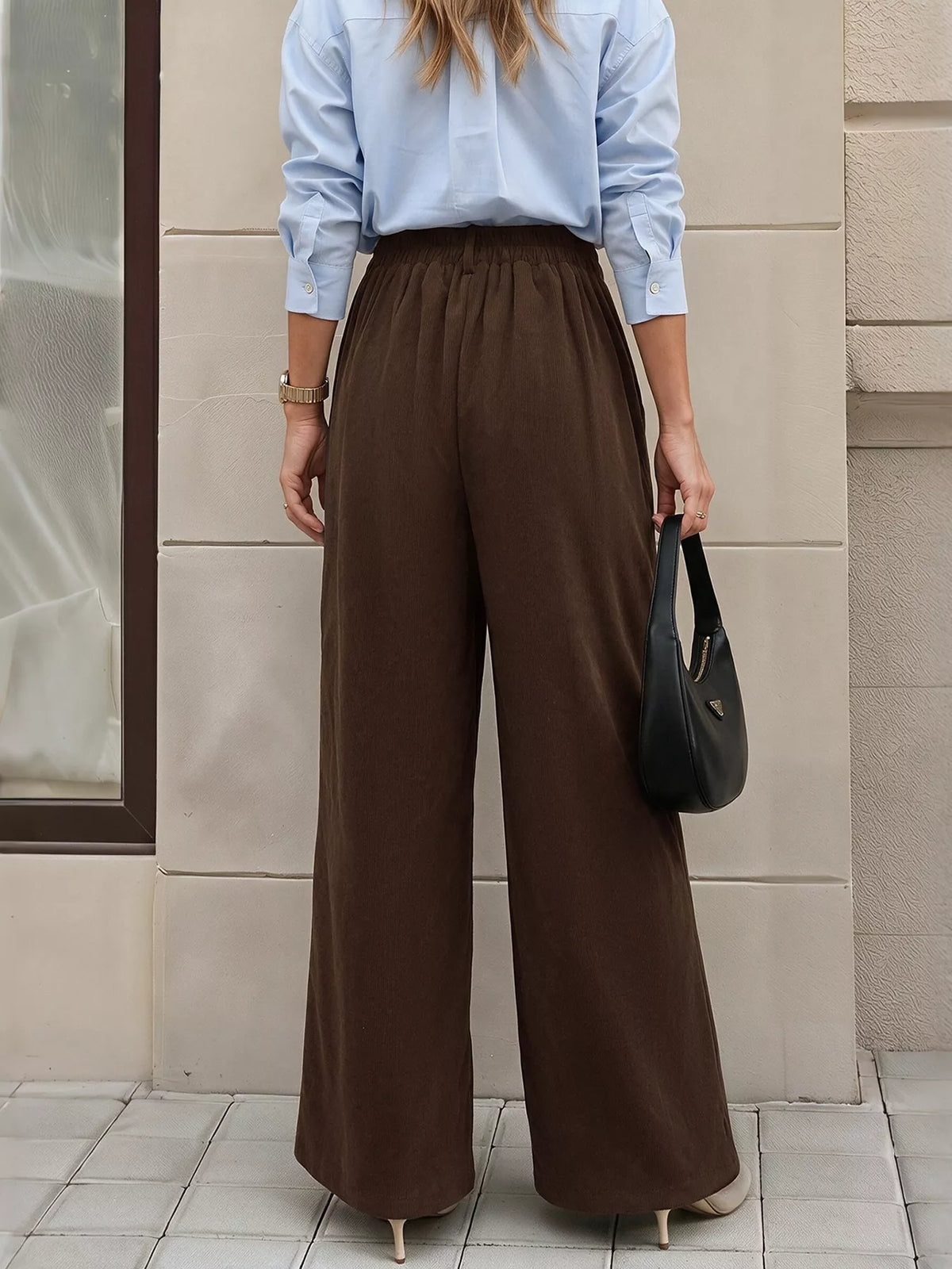 High-Waisted Wide-Leg Pants | STAHlin RADIANCE