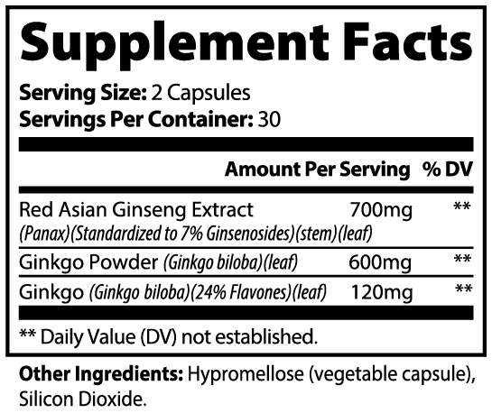 STAHlin Clarity (Ginkgo Biloba + Ginseng) | STAHlin RADIANCE