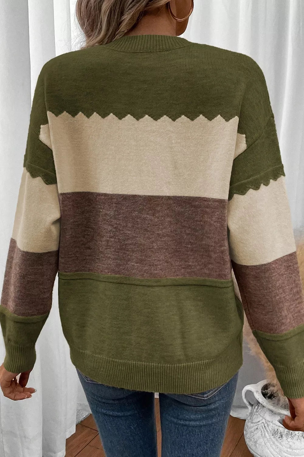 The Brynn Colorblock Sweater | STAHlin RADIANCE