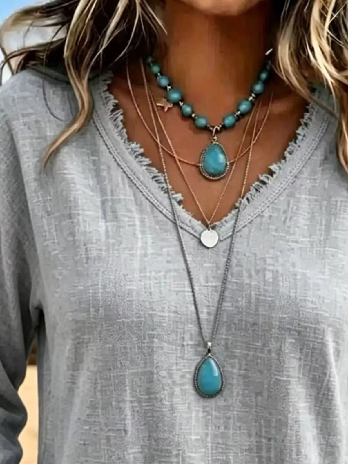 The Marlowe Frayed Tee | STAHlin RADIANCE