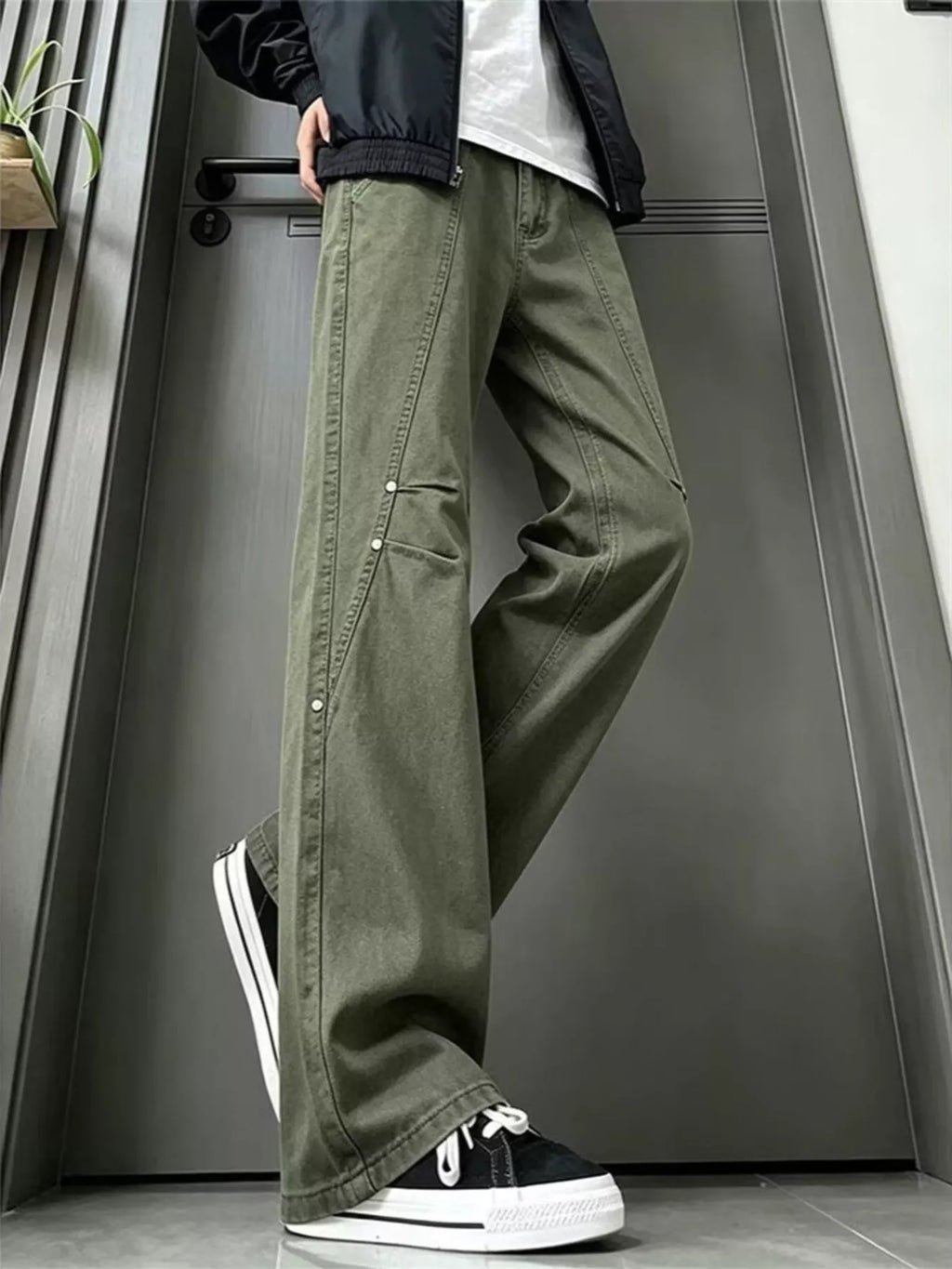 Men's Full Size Vintage Wide-Leg Jeans Plus Size | STAHlin RADIANCE