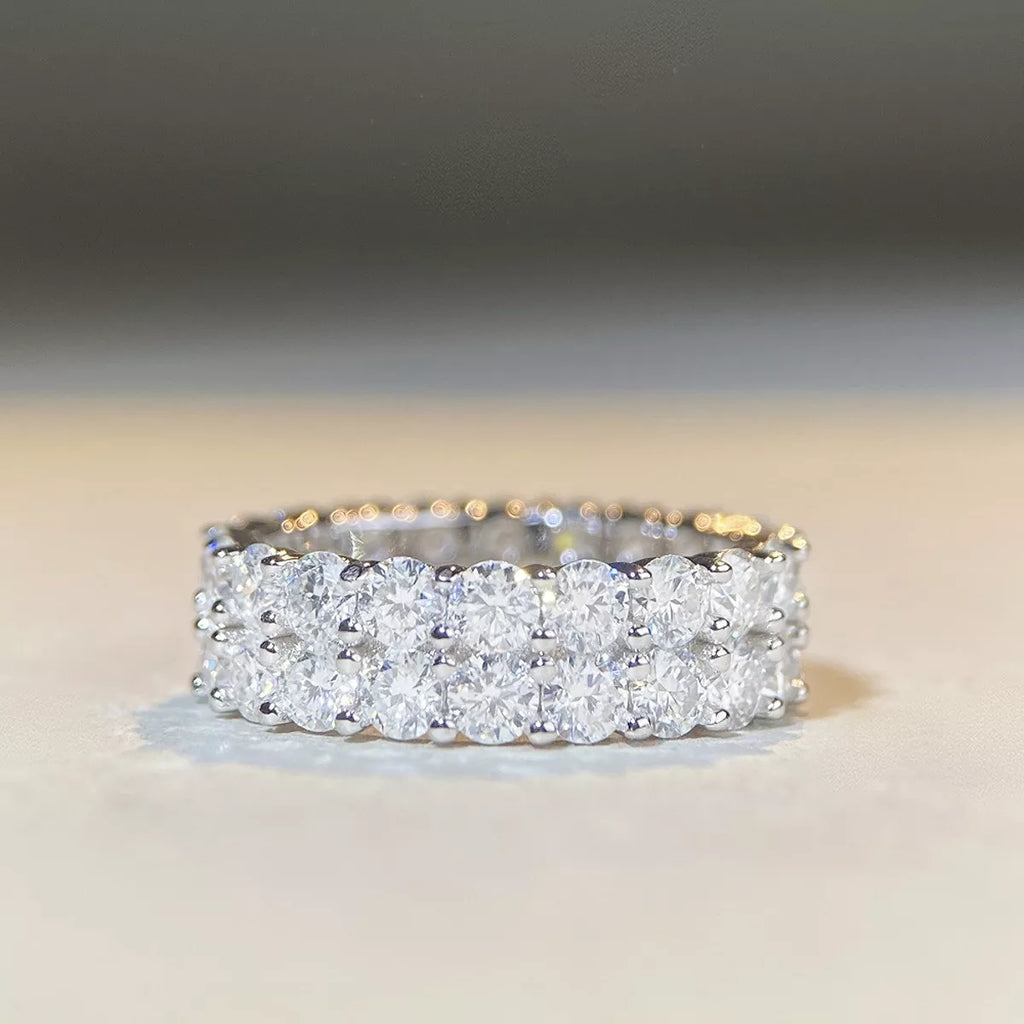925 Sterling Silver Moissanite Ring | STAHlin RADIANCE