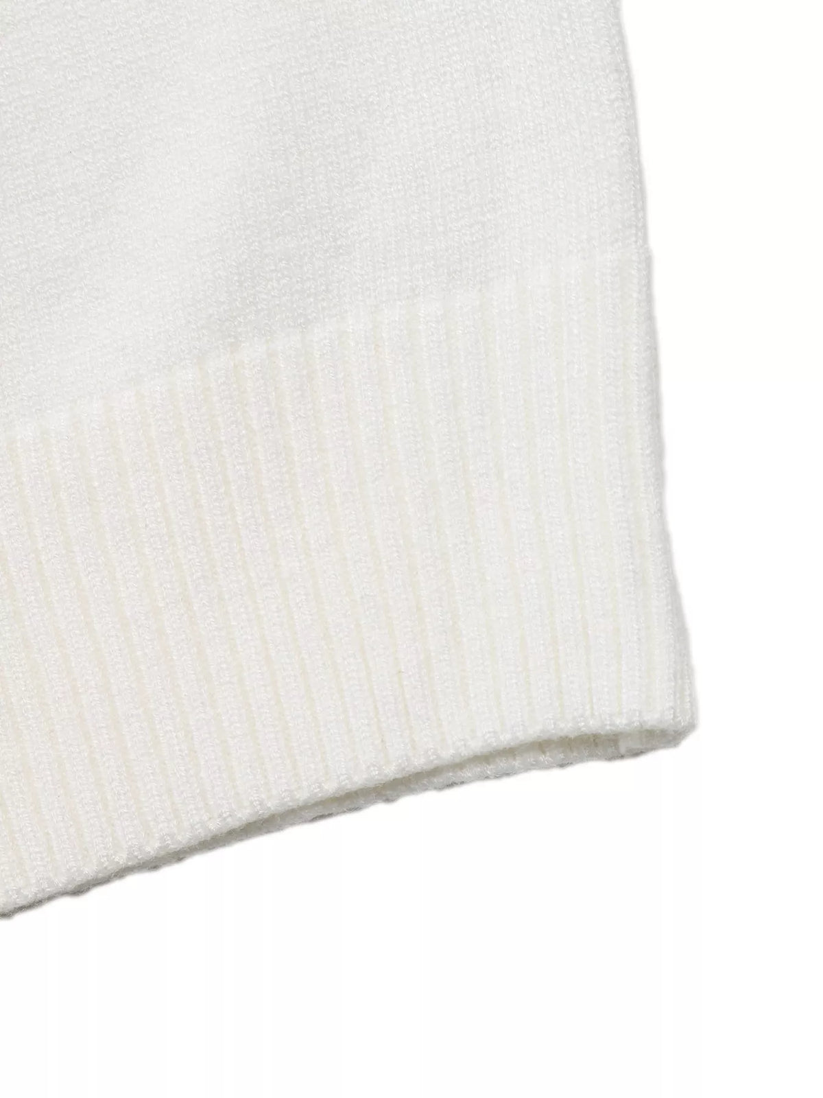 Bow-Embellished Lace Trim Sweater | STAHlin RADIANCE