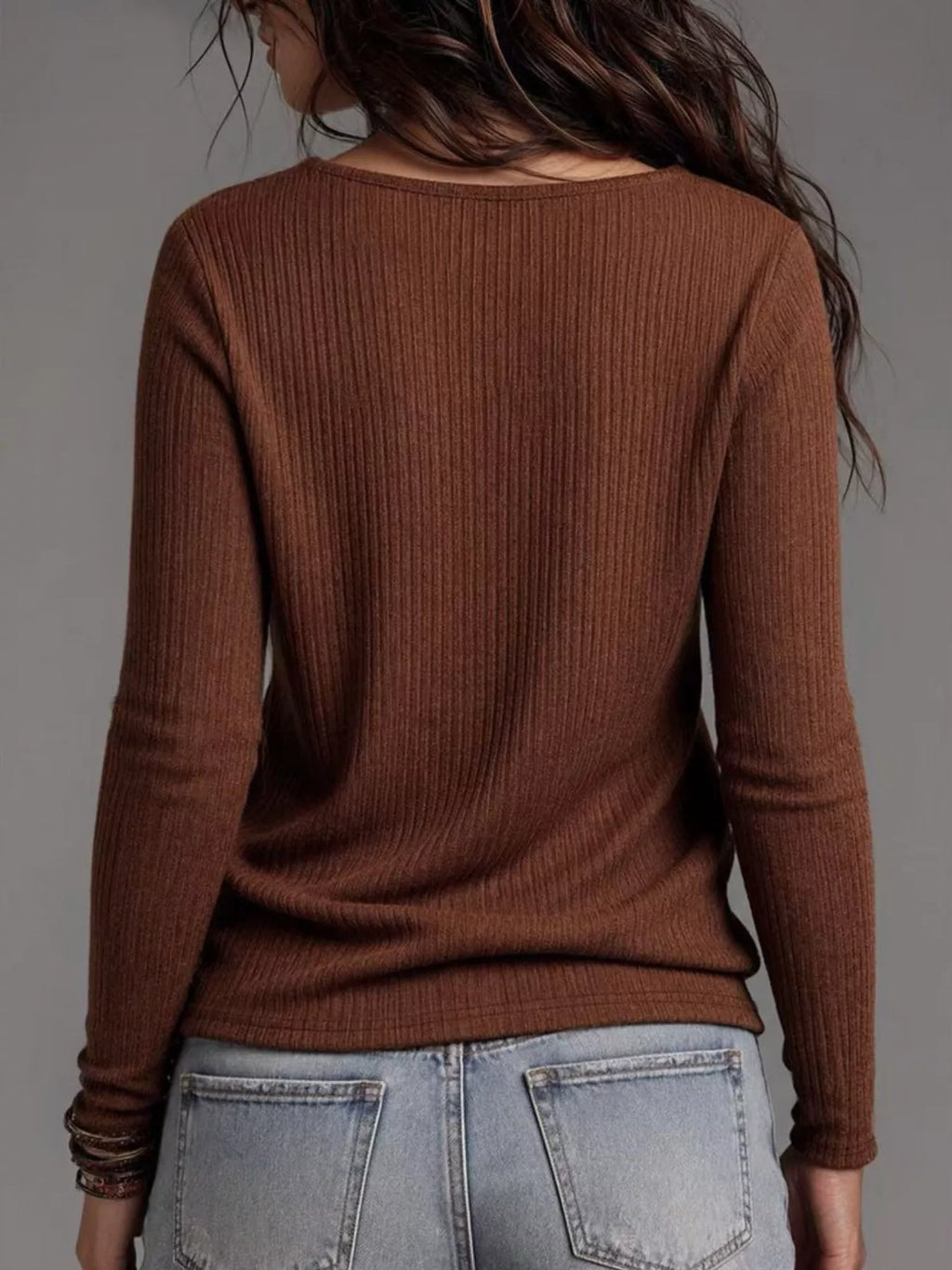 Ribbed Cowl Neck Knit Top | STAHlin RADIANCE