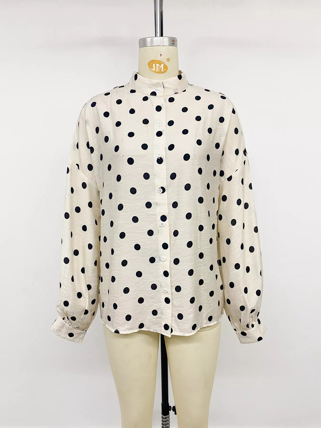 Polka Dot Button-Up Shirt | STAHlin RADIANCE