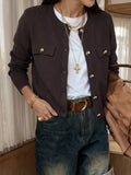Button Down Long Sleeve Cardigan | STAHlin RADIANCE
